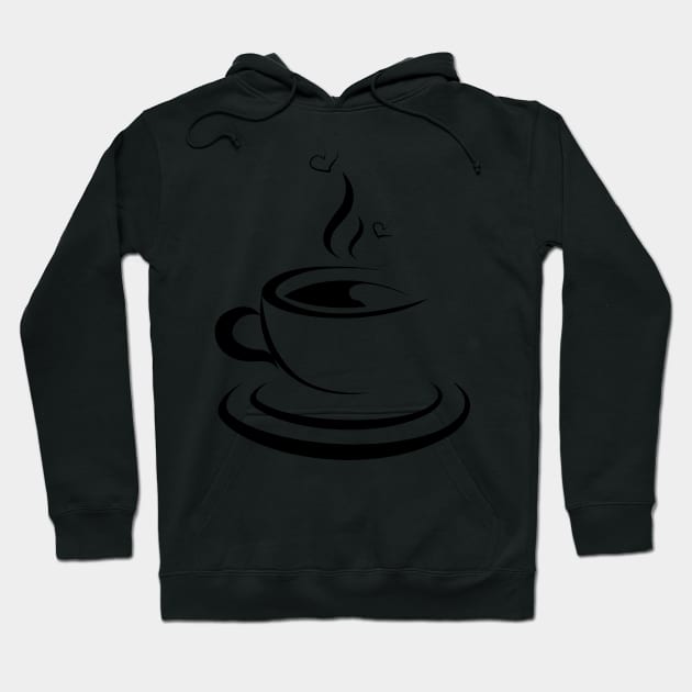 Coffee Love Hoodie by Jacqui96